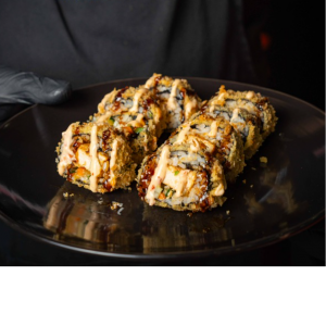 Fried Chicken Sushi