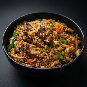 Mongolian Beef Rice