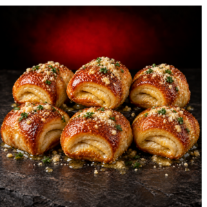 Garlic Parmesan Pretzel Bites